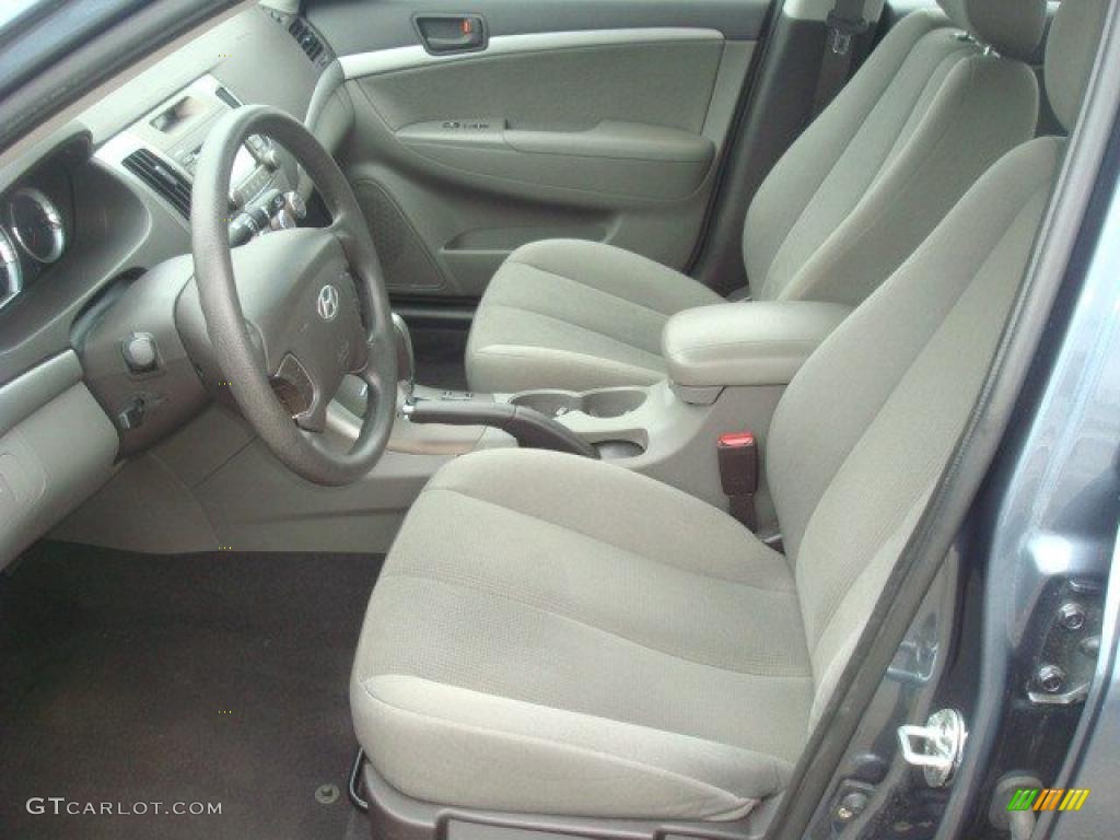 2010 Sonata GLS - Slate Blue / Gray photo #10