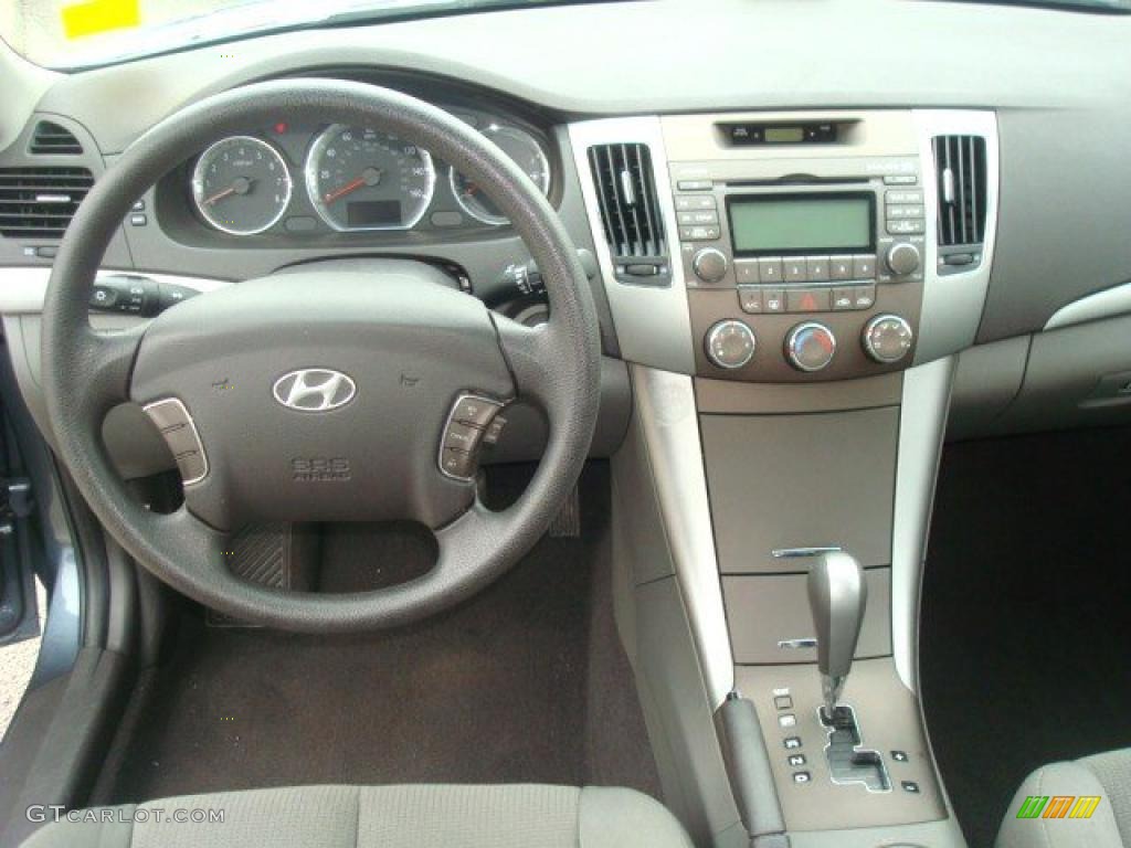 2010 Sonata GLS - Slate Blue / Gray photo #12