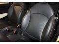 Punch Carbon Black Leather 2009 Mini Cooper John Cooper Works Clubman Interior Color