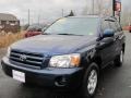 2006 Indigo Ink Pearl Toyota Highlander I4  photo #1