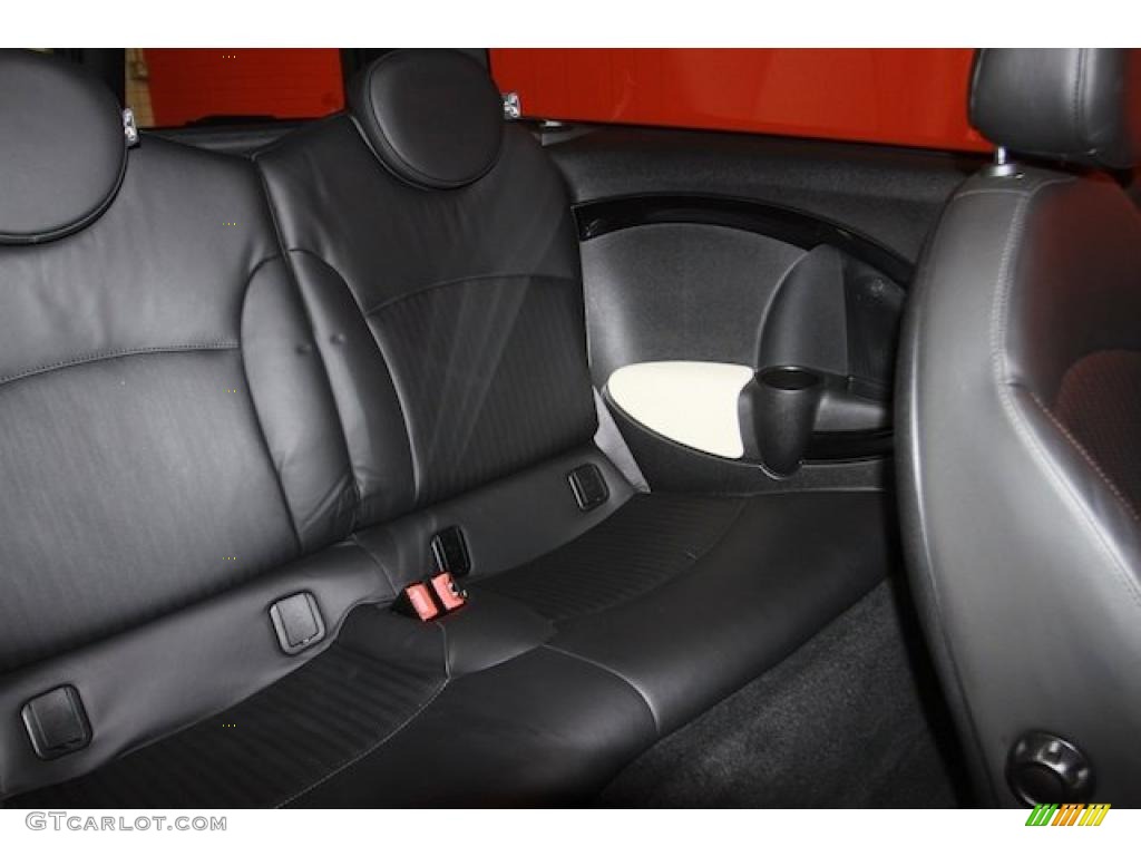 2009 Cooper John Cooper Works Clubman - Pepper White / Punch Carbon Black Leather photo #10