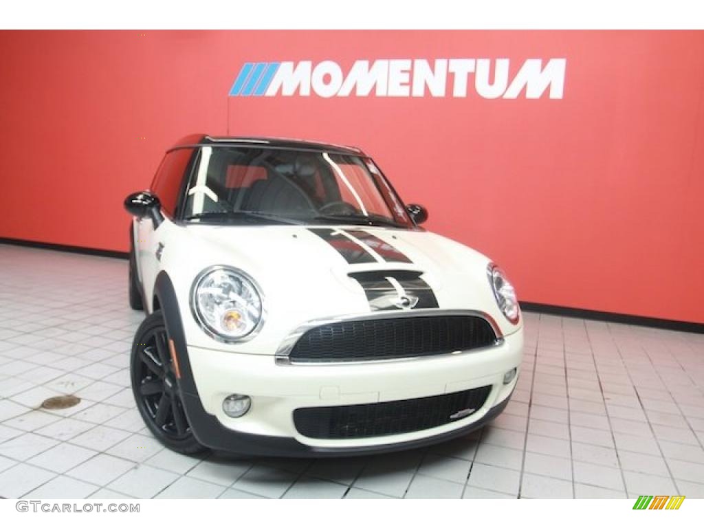 2009 Cooper John Cooper Works Clubman - Pepper White / Punch Carbon Black Leather photo #30