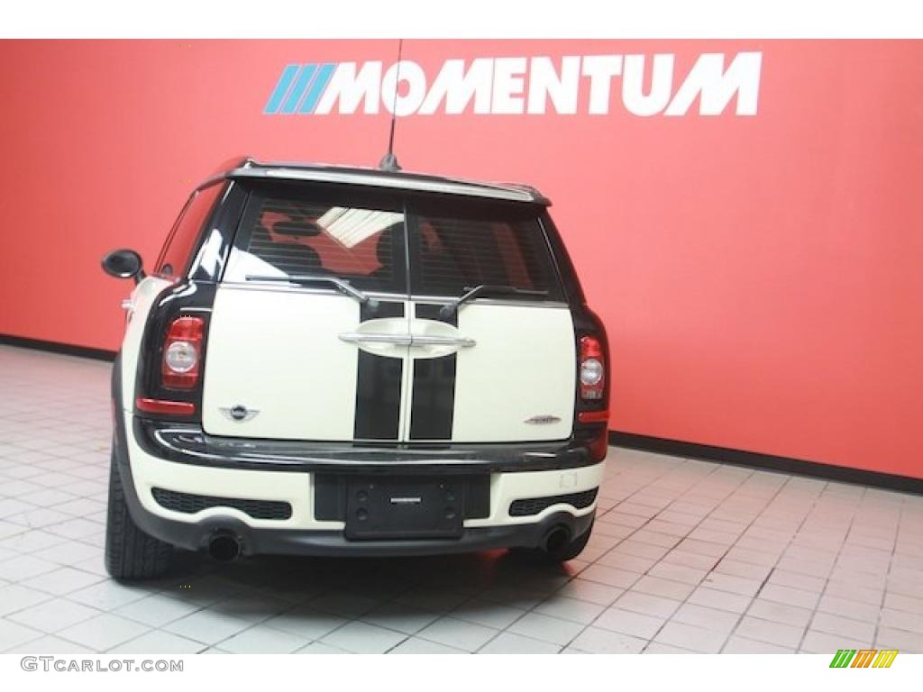 2009 Cooper John Cooper Works Clubman - Pepper White / Punch Carbon Black Leather photo #31