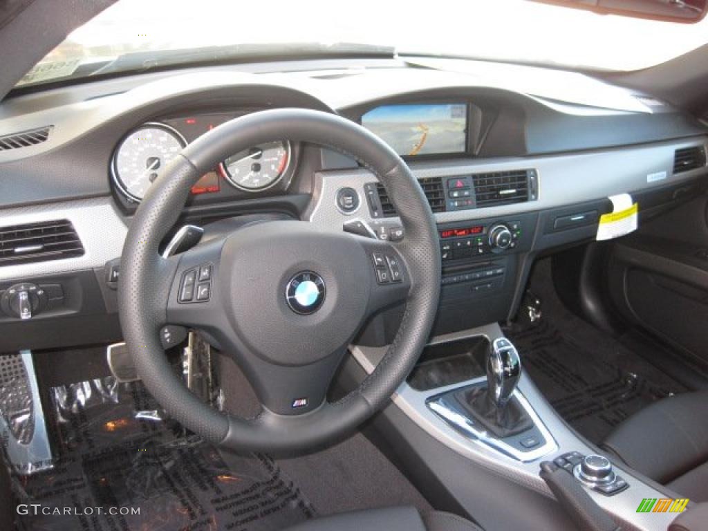 2011 BMW 3 Series 335is Coupe Black Dashboard Photo #40118587