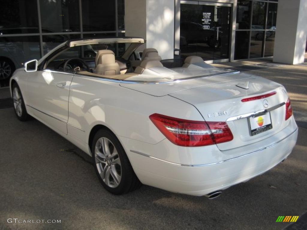 Arctic White 2011 Mercedes-Benz E 350 Cabriolet Exterior Photo #40118927