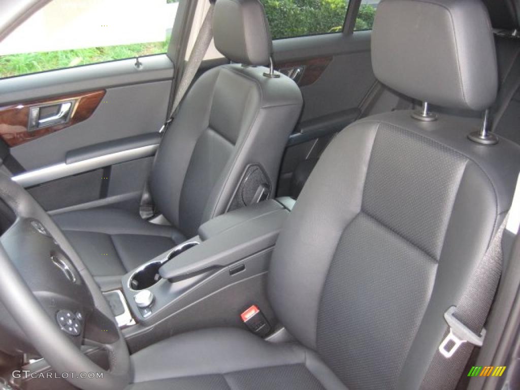 Black Interior 2011 Mercedes-Benz GLK 350 Photo #40119351