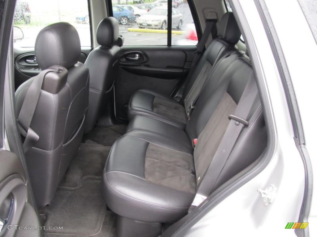 Ebony Interior 2008 Chevrolet TrailBlazer SS 4x4 Photo #40120419