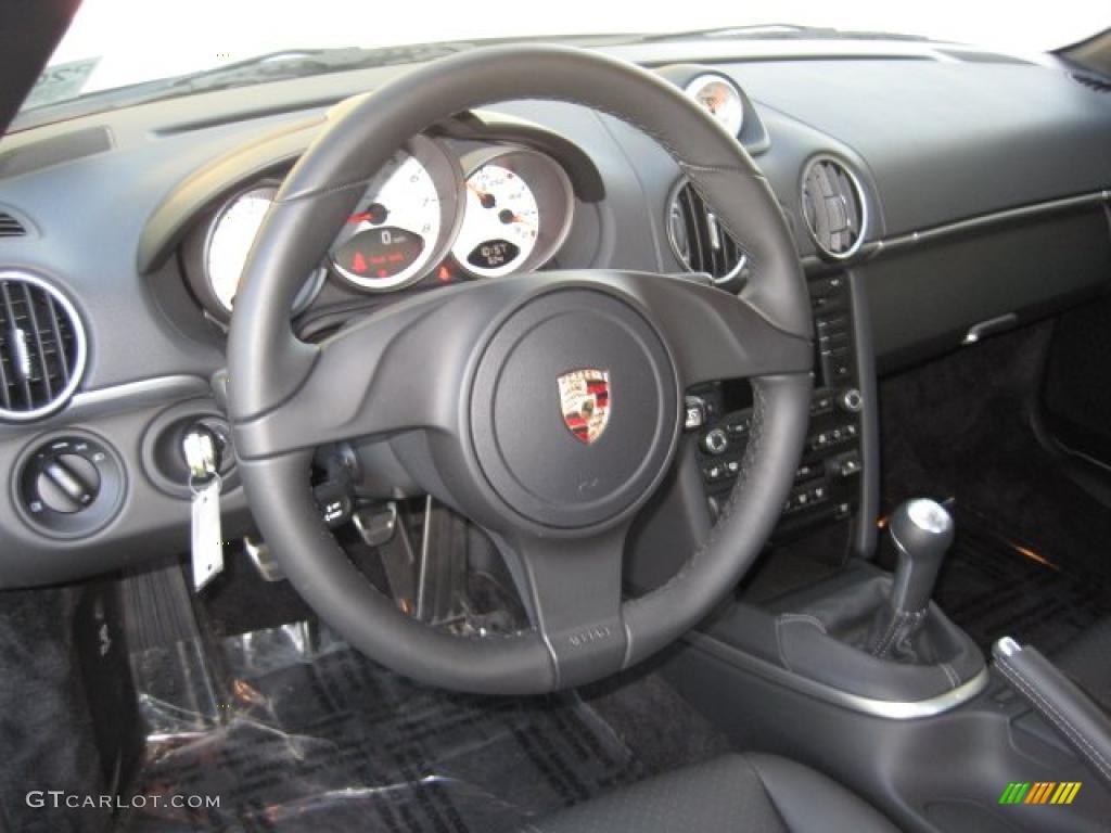 2011 Porsche Cayman S Black Dashboard Photo #40120491