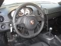 2011 Porsche Cayman Black Interior Dashboard Photo