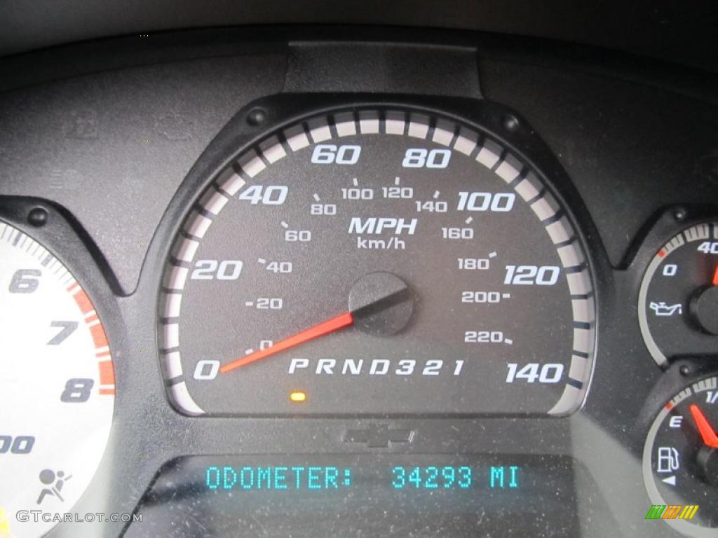 2008 Chevrolet TrailBlazer SS 4x4 Gauges Photo #40120503