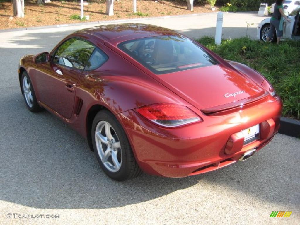 Ruby Red Metallic 2011 Porsche Cayman Standard Cayman Model Exterior Photo #40120555