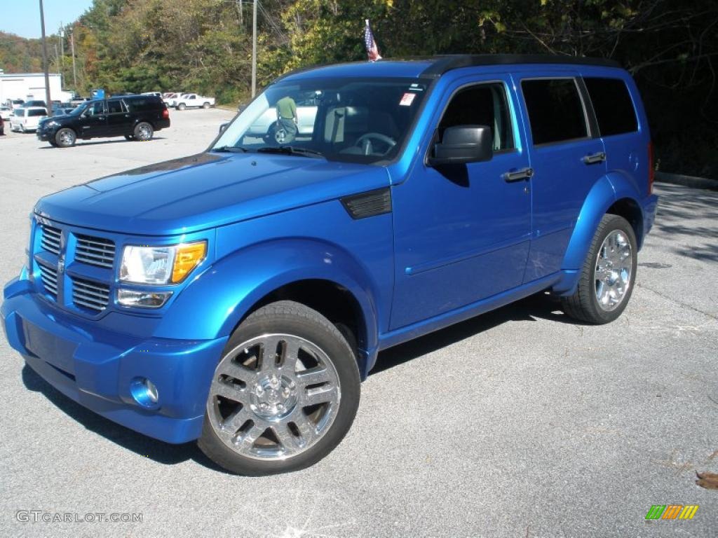 Electric Blue Pearl 2008 Dodge Nitro R/T Exterior Photo #40120615