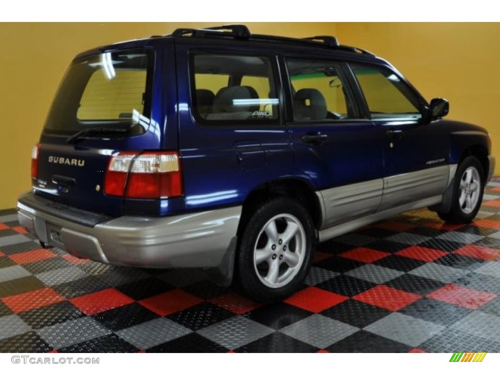2001 Forester 2.5 S - Blue Ridge Pearl / Gray photo #4