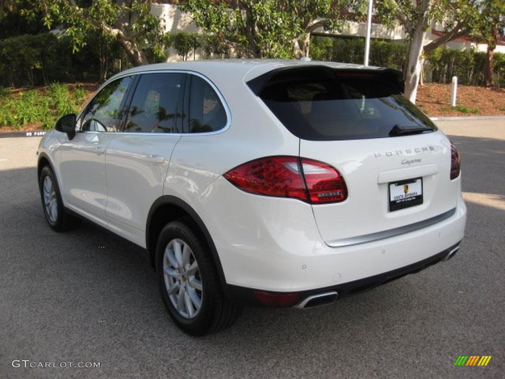 Sand White 2011 Porsche Cayenne Standard Cayenne Model Exterior Photo #40120787