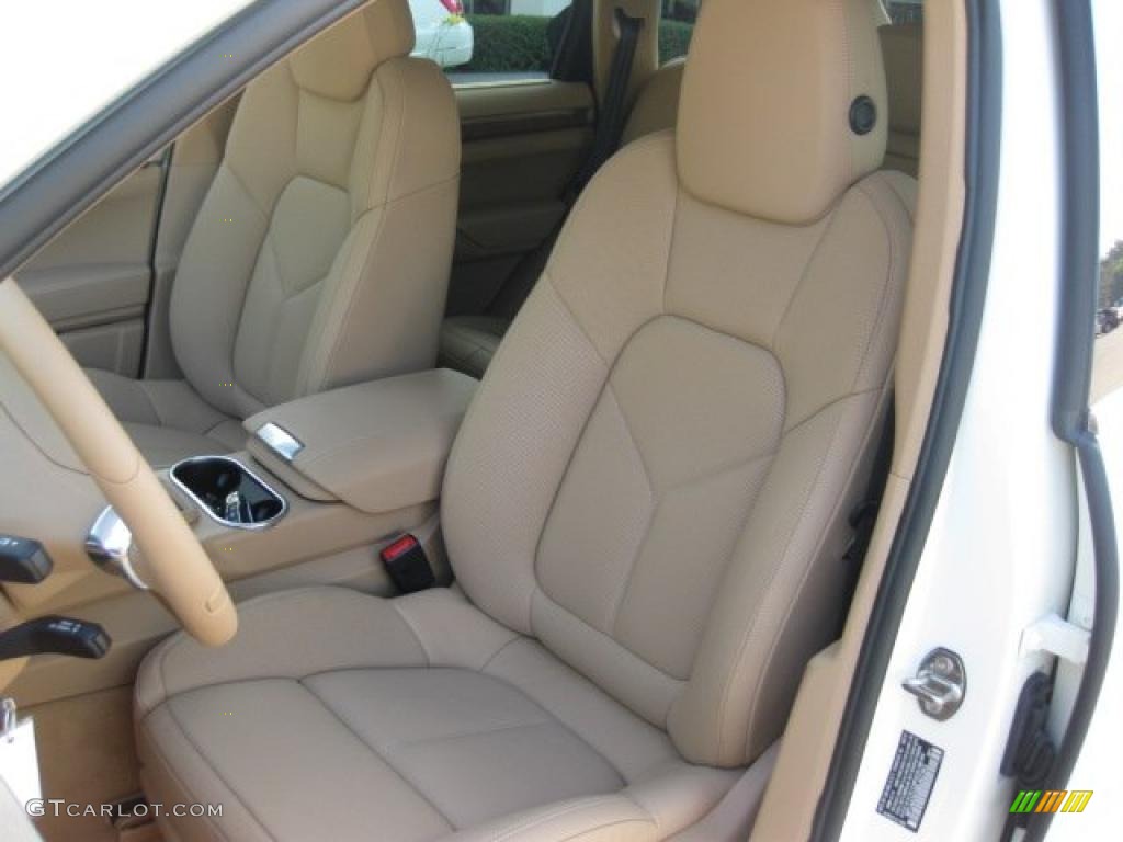 Luxor Beige Interior 2011 Porsche Cayenne Standard Cayenne Model Photo #40120803