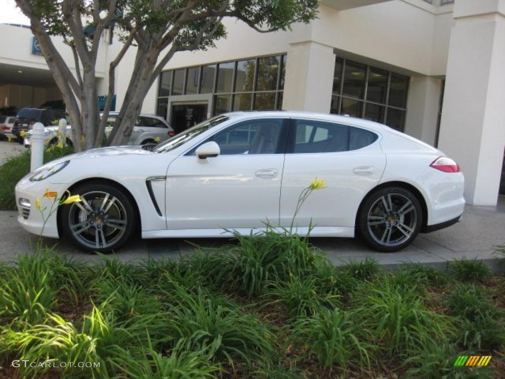 Carrara White 2011 Porsche Panamera 4S Exterior Photo #40120851