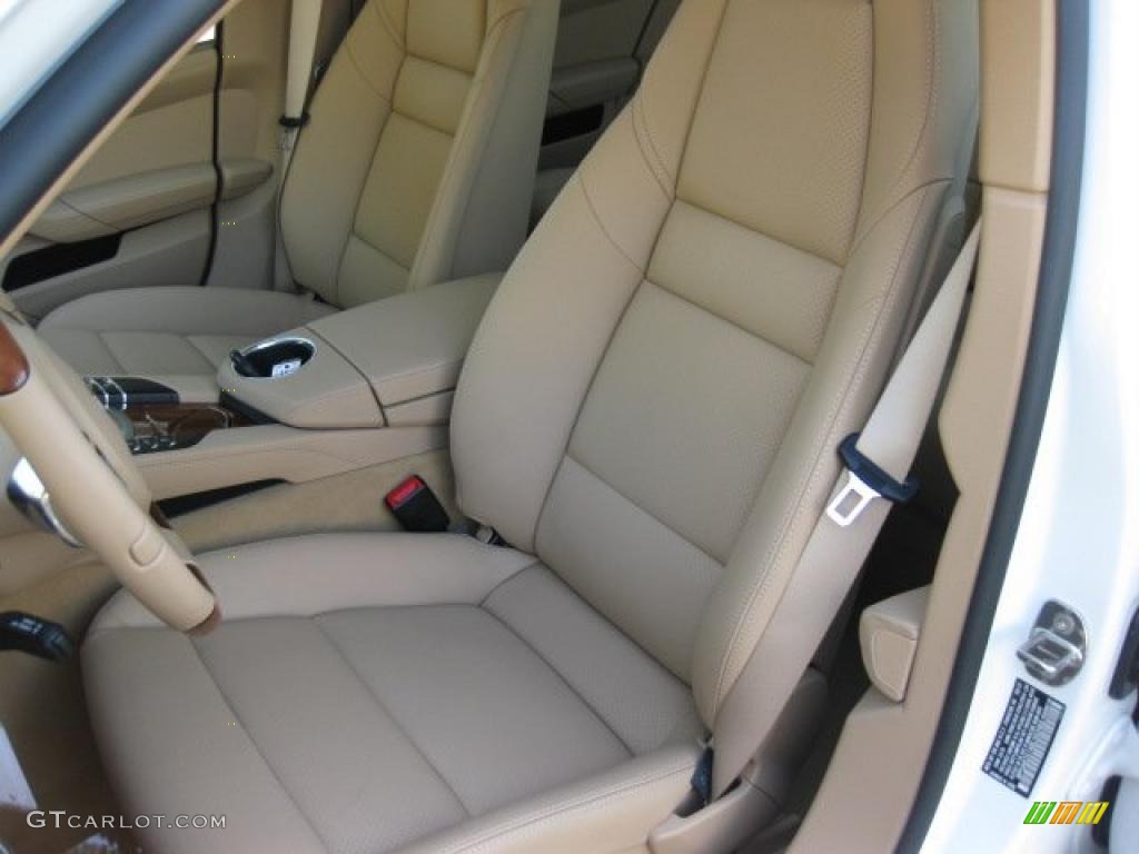 Luxor Beige Interior 2011 Porsche Panamera 4S Photo #40120883