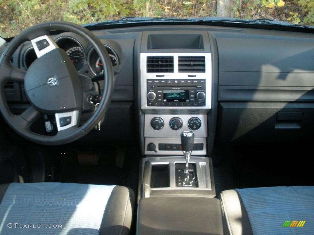 Dark Slate Gray Blue Interior 2008 Dodge Nitro R T Photo