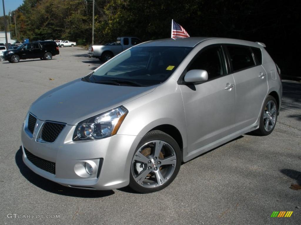 Liquid Platinum Metallic 2010 Pontiac Vibe GT Exterior Photo #40121223