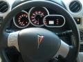 2010 Pontiac Vibe Ebony Interior Steering Wheel Photo