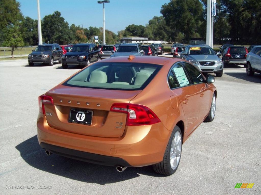 Vibrant Copper Metallic 2011 Volvo S60 T6 AWD Exterior Photo #40122167
