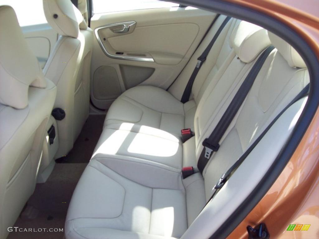 Soft Beige/Sandstone Interior 2011 Volvo S60 T6 AWD Photo #40122227