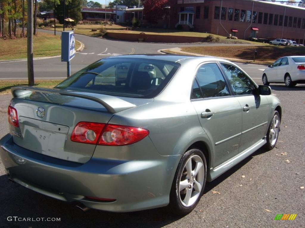 2003 MAZDA6 i Sedan - Sepang Green Metallic / Gray photo #3