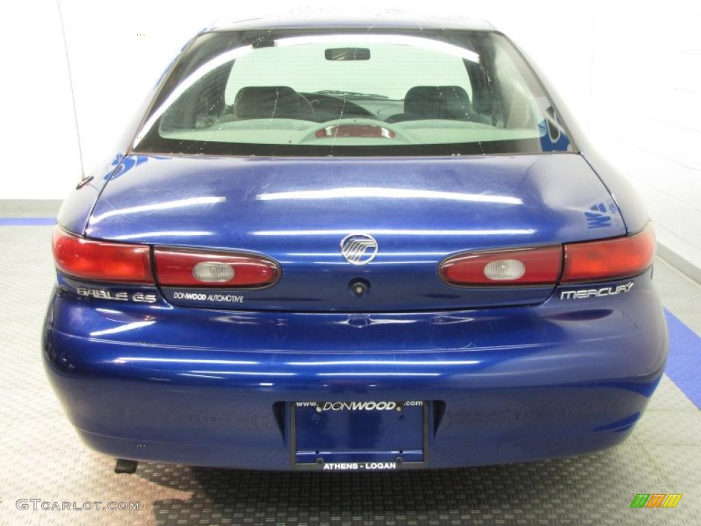 1996 Sable GS Sedan - Royal Blue Metallic / Gray photo #8