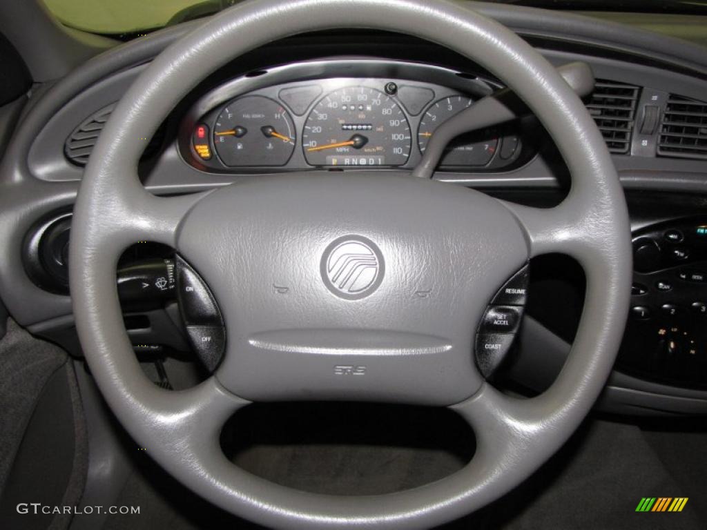 1996 Mercury Sable GS Sedan Gray Steering Wheel Photo #40123067