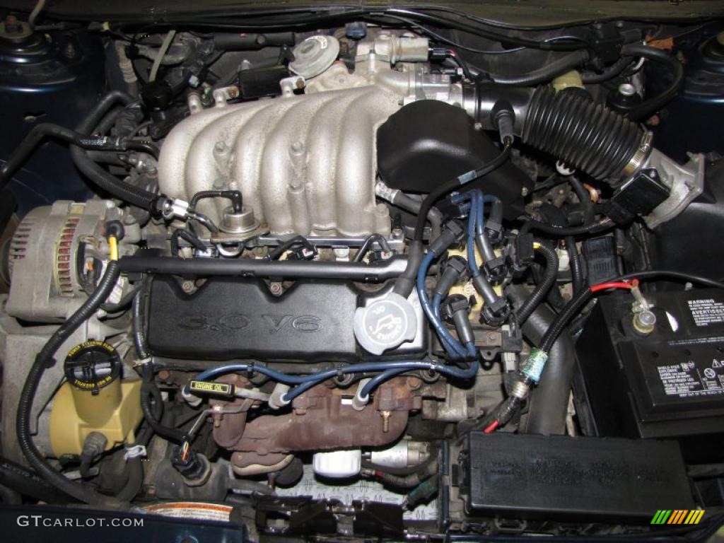 1996 Mercury Sable GS Sedan Engine Photos