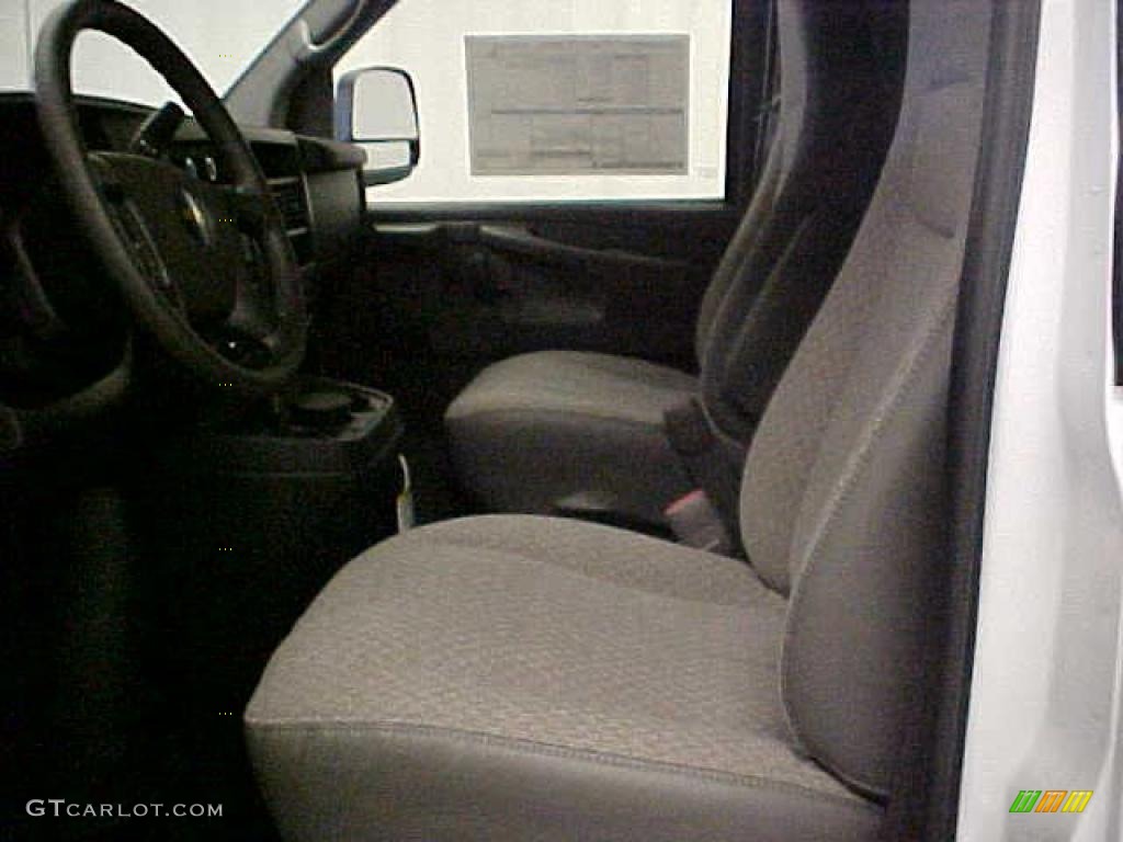 2011 Express 2500 Cargo Van - Summit White / Medium Pewter photo #6