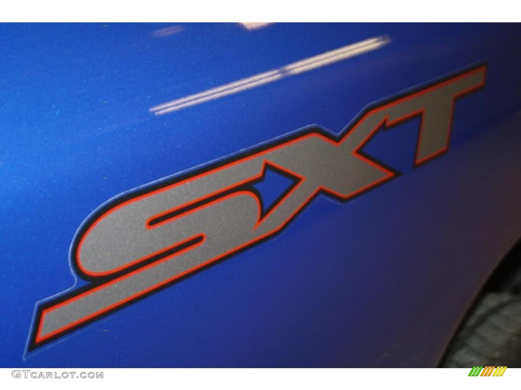 2008 Ram 1500 SXT Quad Cab - Electric Blue Pearl / Medium Slate Gray photo #36