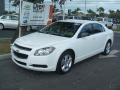 2011 Summit White Chevrolet Malibu LS  photo #1