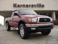 2004 Impulse Red Pearl Toyota Tacoma V6 TRD Xtracab 4x4  photo #1