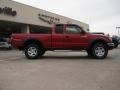 2004 Impulse Red Pearl Toyota Tacoma V6 TRD Xtracab 4x4  photo #2