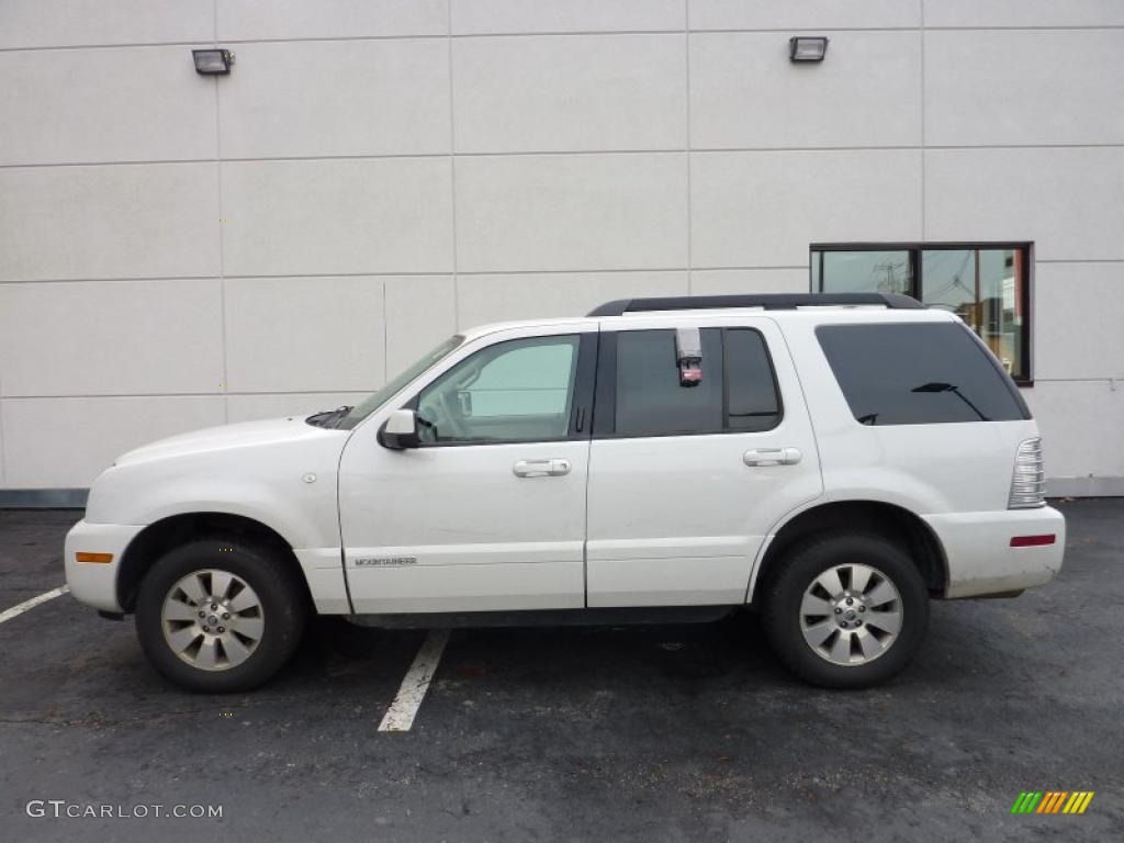 2008 White Suede Mercury Mountaineer AWD 40064761 Photo 14 GTCarLot
