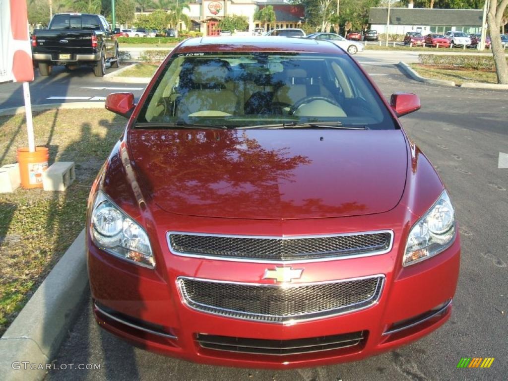 Red Jewel Tintcoat 2011 Chevrolet Malibu LT Exterior Photo #40125164