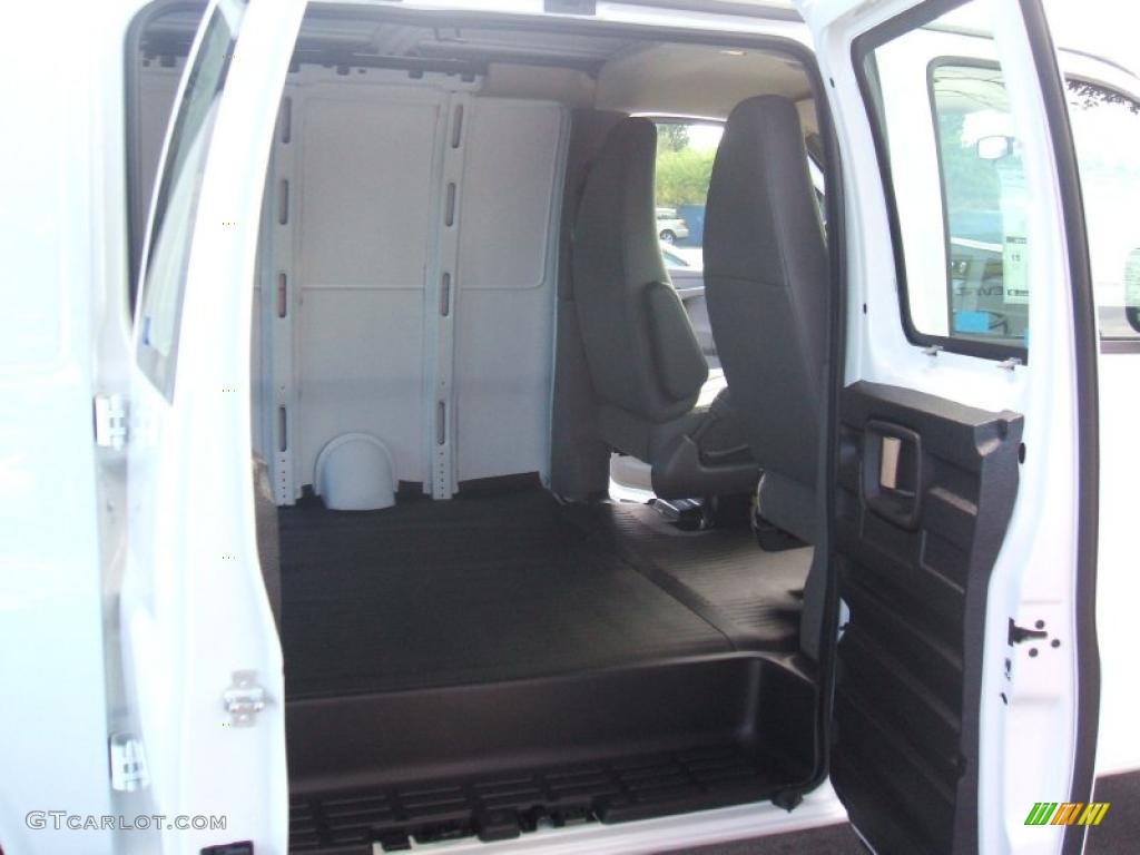 Medium Pewter Interior 2011 Chevrolet Express 1500 Cargo Van Photo #40125704