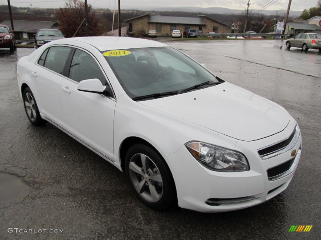 Summit White 2011 Chevrolet Malibu LT Exterior Photo #40126340