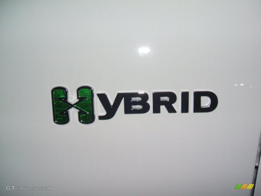 2011 Tahoe Hybrid - Summit White / Light Cashmere/Dark Cashmere photo #9