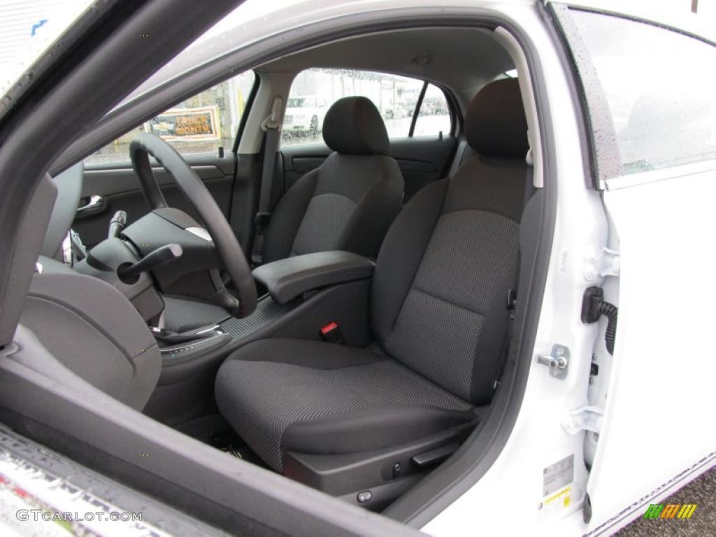 Ebony Interior 2011 Chevrolet Malibu LT Photo #40126408
