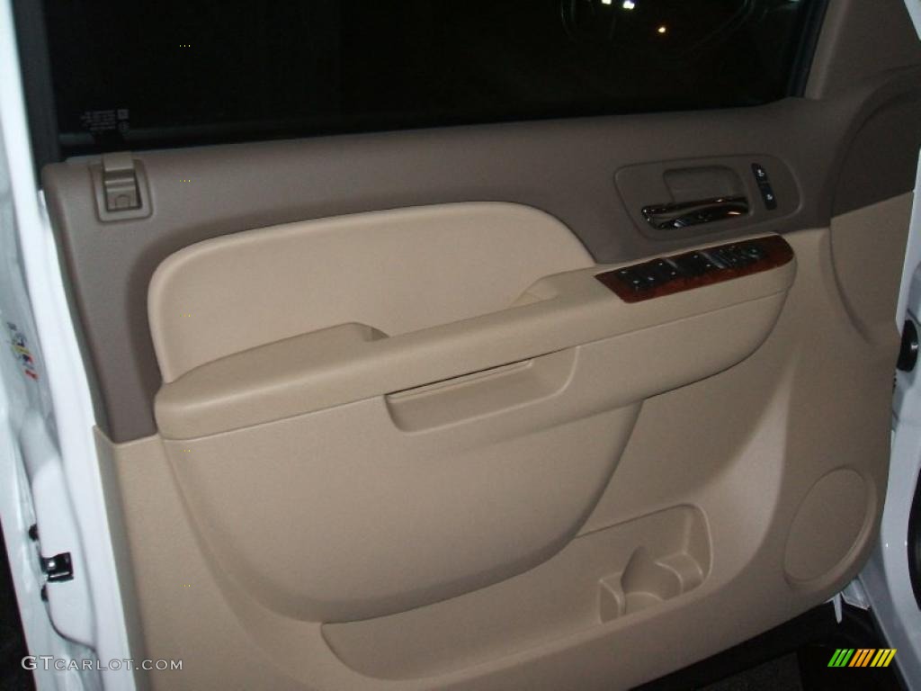 2011 Tahoe Hybrid - Summit White / Light Cashmere/Dark Cashmere photo #17