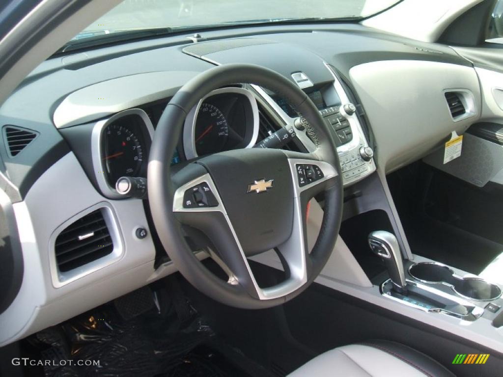 Light Titanium/Jet Black Interior 2011 Chevrolet Equinox LTZ Photo #40127464