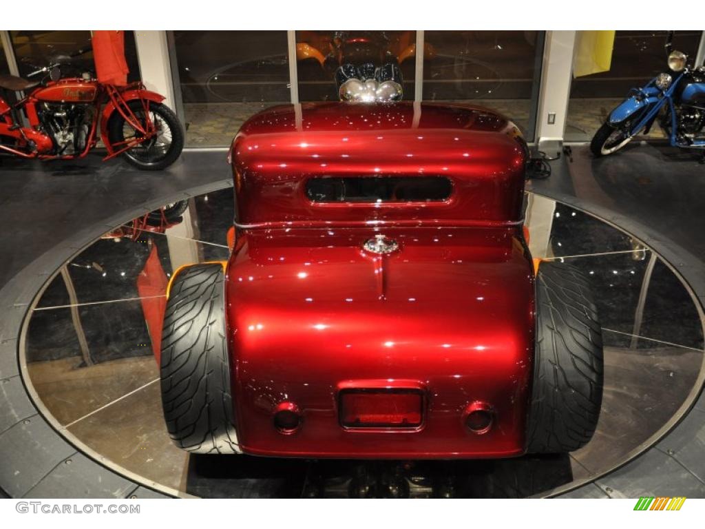 1934 Model B Custom 2 Door - Candy Apple Red/Orange Pearl / Black photo #16