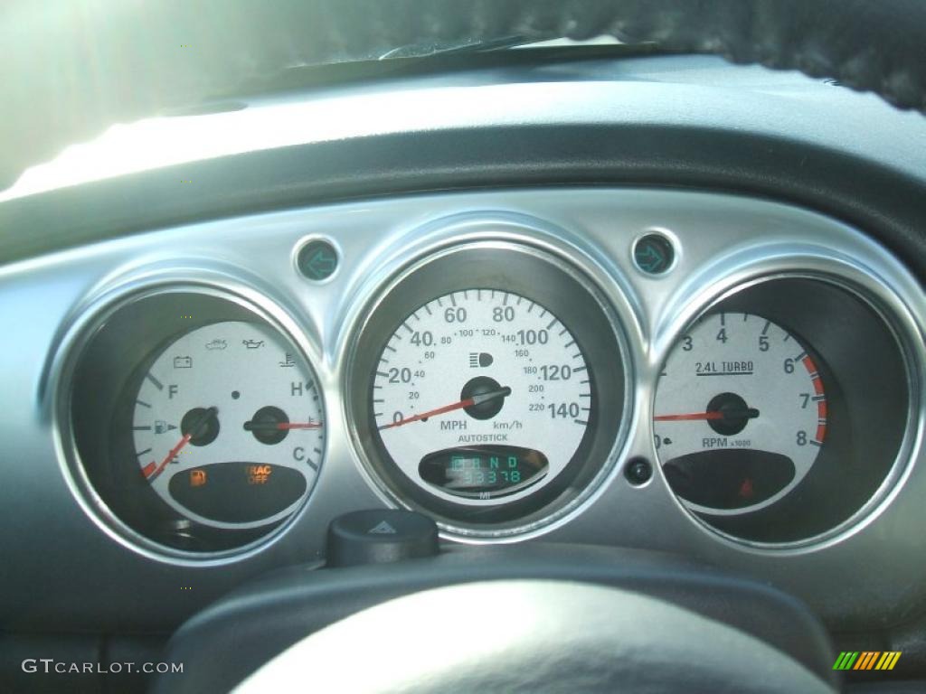 2005 Chrysler PT Cruiser GT Gauges Photo #40127804