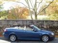 2007 Fusion Blue Metallic Saab 9-3 2.0T Convertible  photo #2