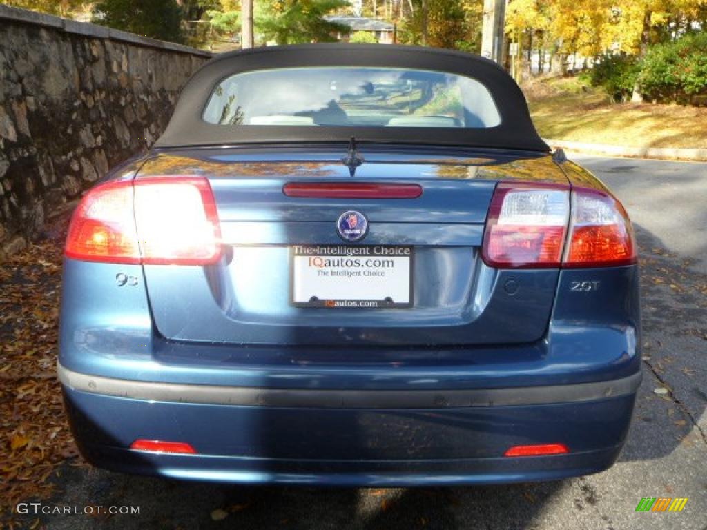 Fusion Blue Metallic 2007 Saab 9-3 2.0T Convertible Exterior Photo #40130548