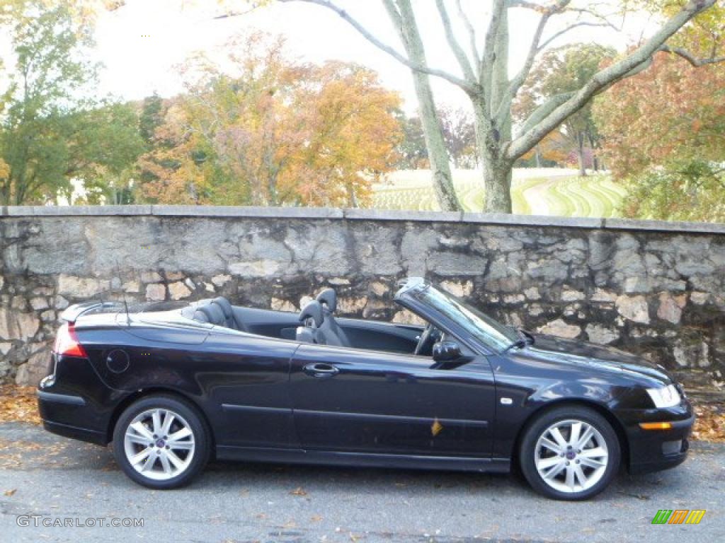 Black 2007 Saab 9-3 2.0T Convertible Exterior Photo #40130848