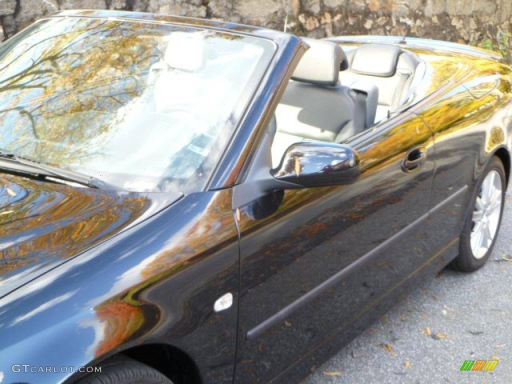 2007 9-3 2.0T Convertible - Black / Black/Gray photo #17
