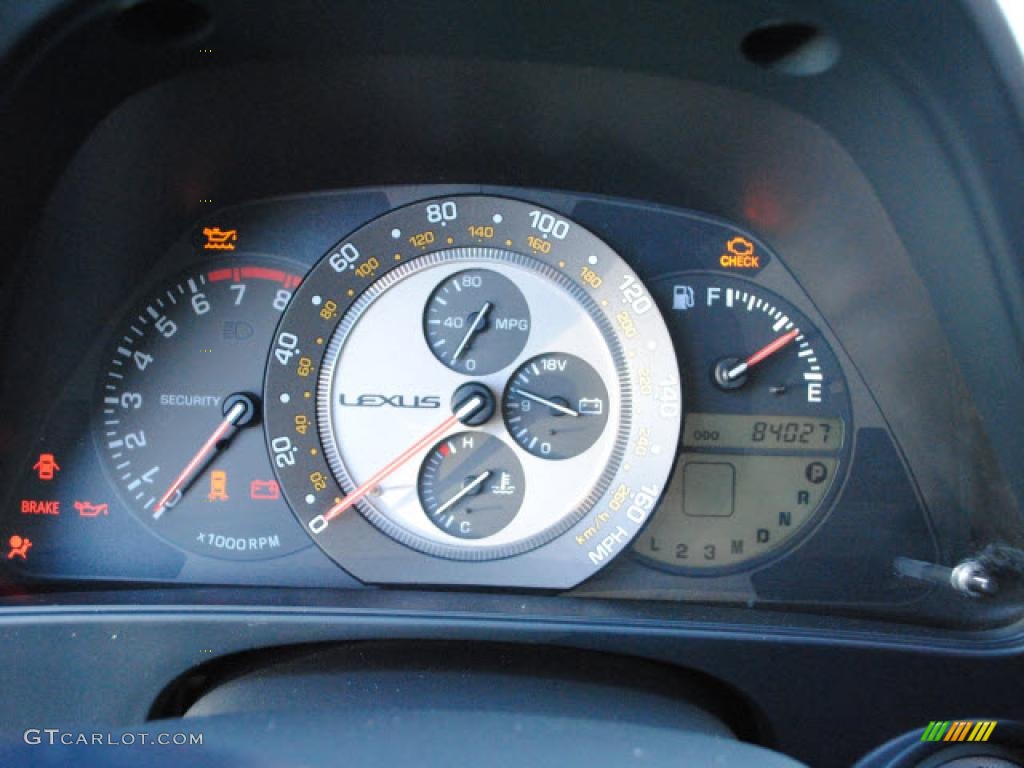 2003 Lexus IS 300 Sedan Gauges Photo #40131636